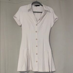 Zara Off-white Button-Down Women's dress
